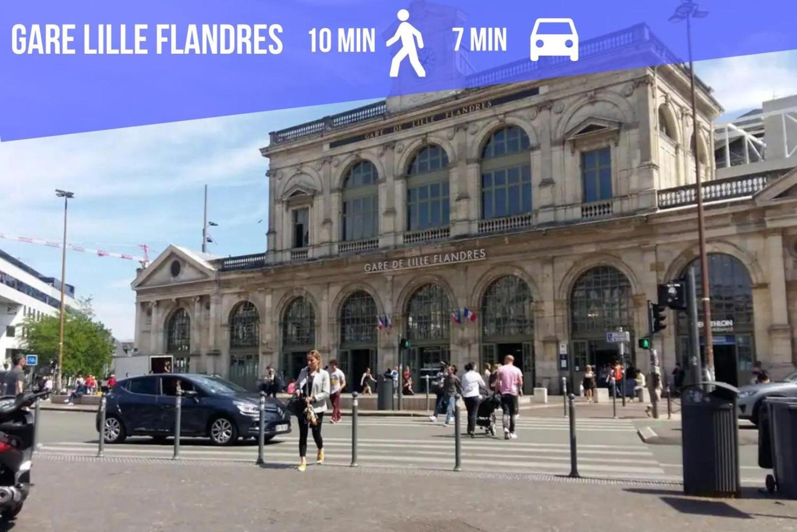 شقة Lille Centre - 1Br In The Heart Of Lille! المظهر الخارجي الصورة