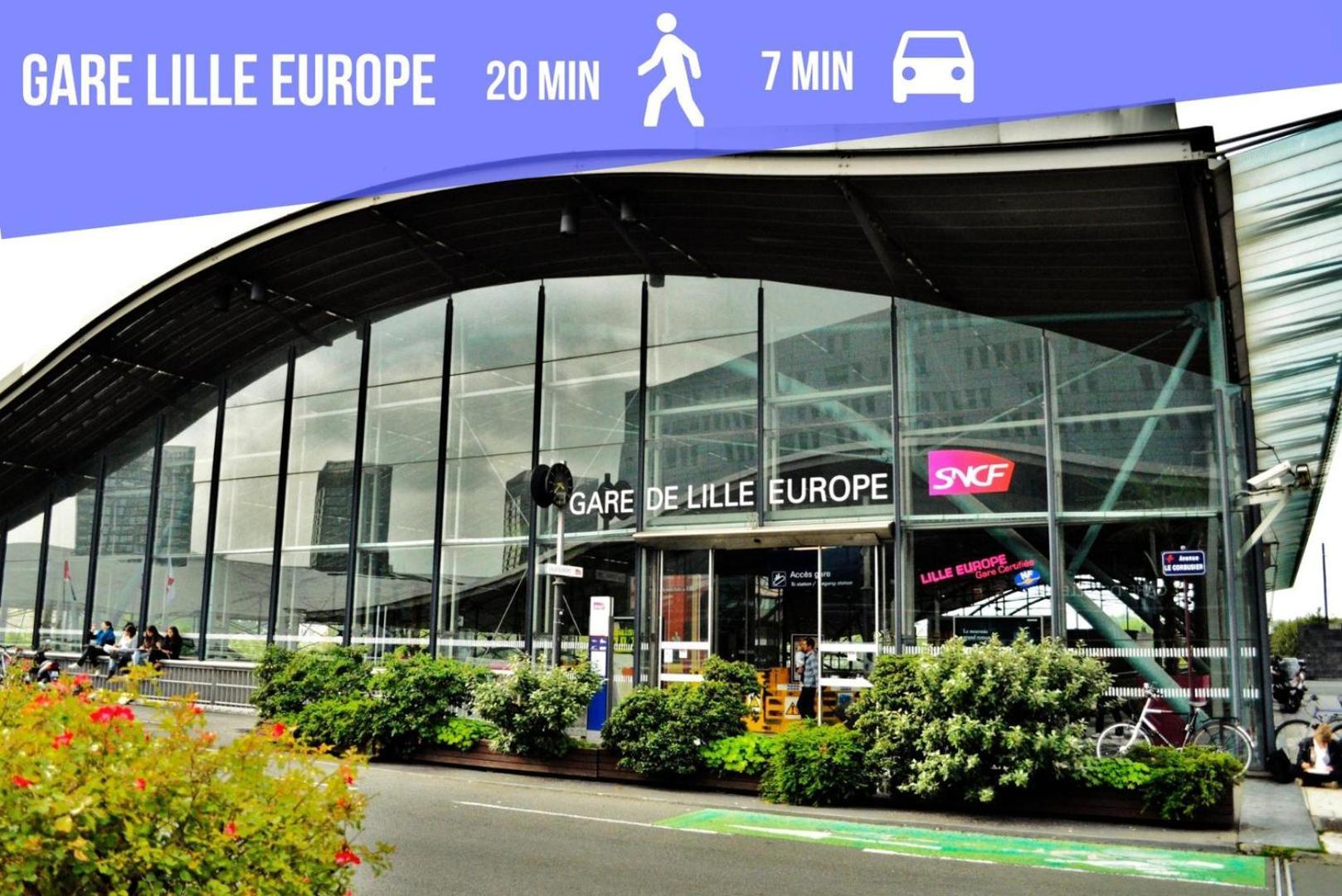 شقة Lille Centre - 1Br In The Heart Of Lille! المظهر الخارجي الصورة
